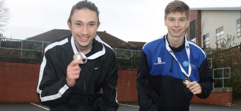 medal winning athletics students