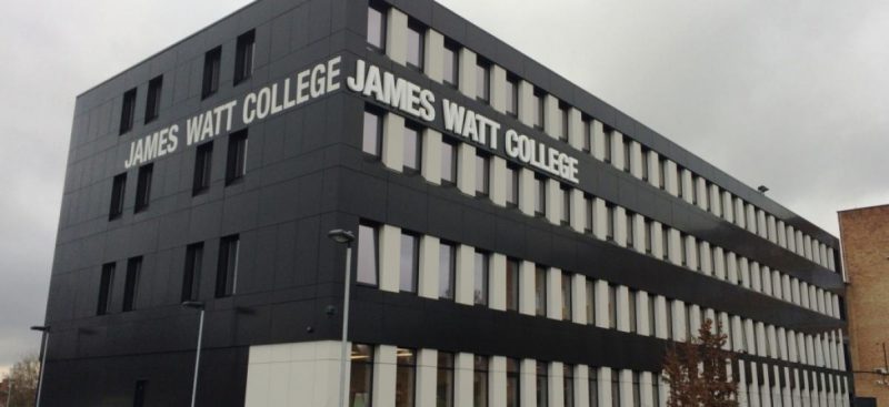 Section of James Watt College