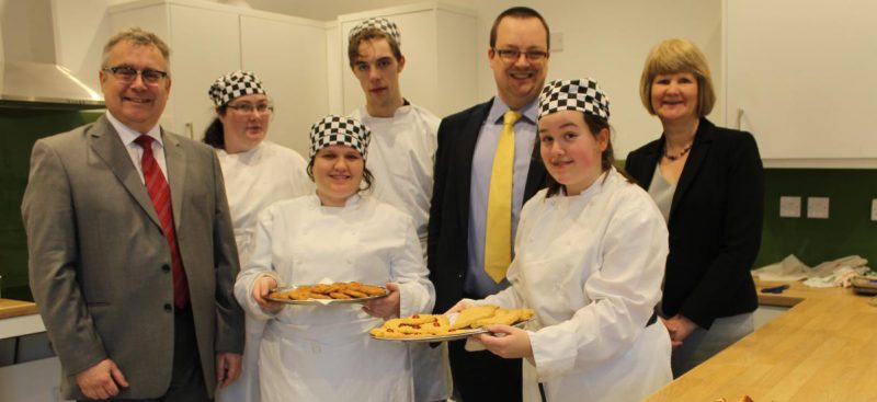 BMet catering students serving up cake