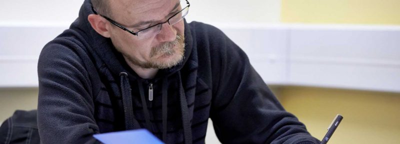 adult learner studying part-time