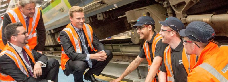 BMet rail apprentices