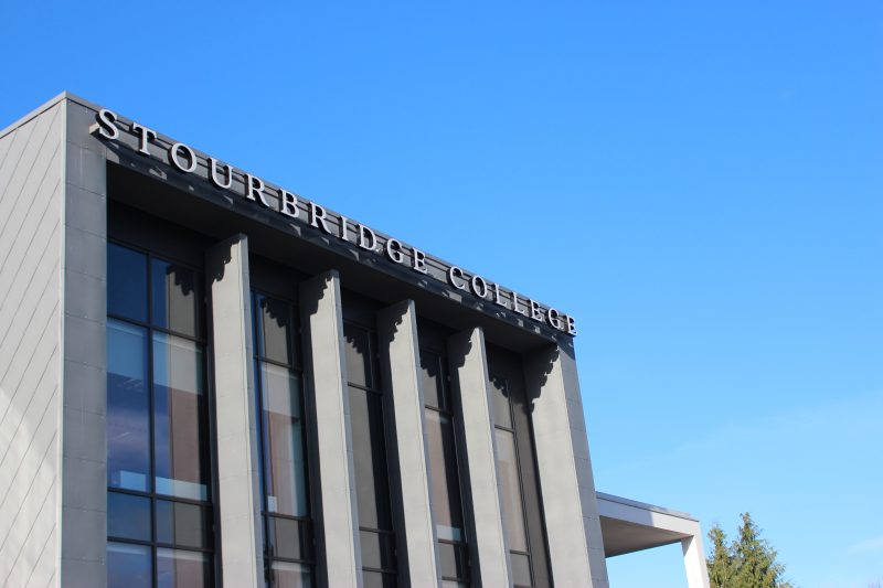 Frontage of Stourbridge College