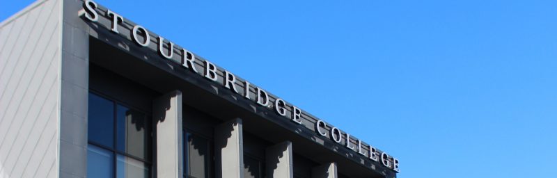 Stourbridge college sign