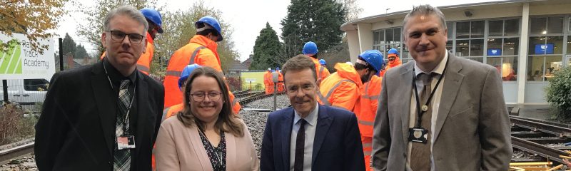 Andy Street visits James Watt College