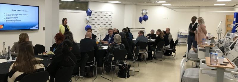 Clinic opening at Matthew Boulton College