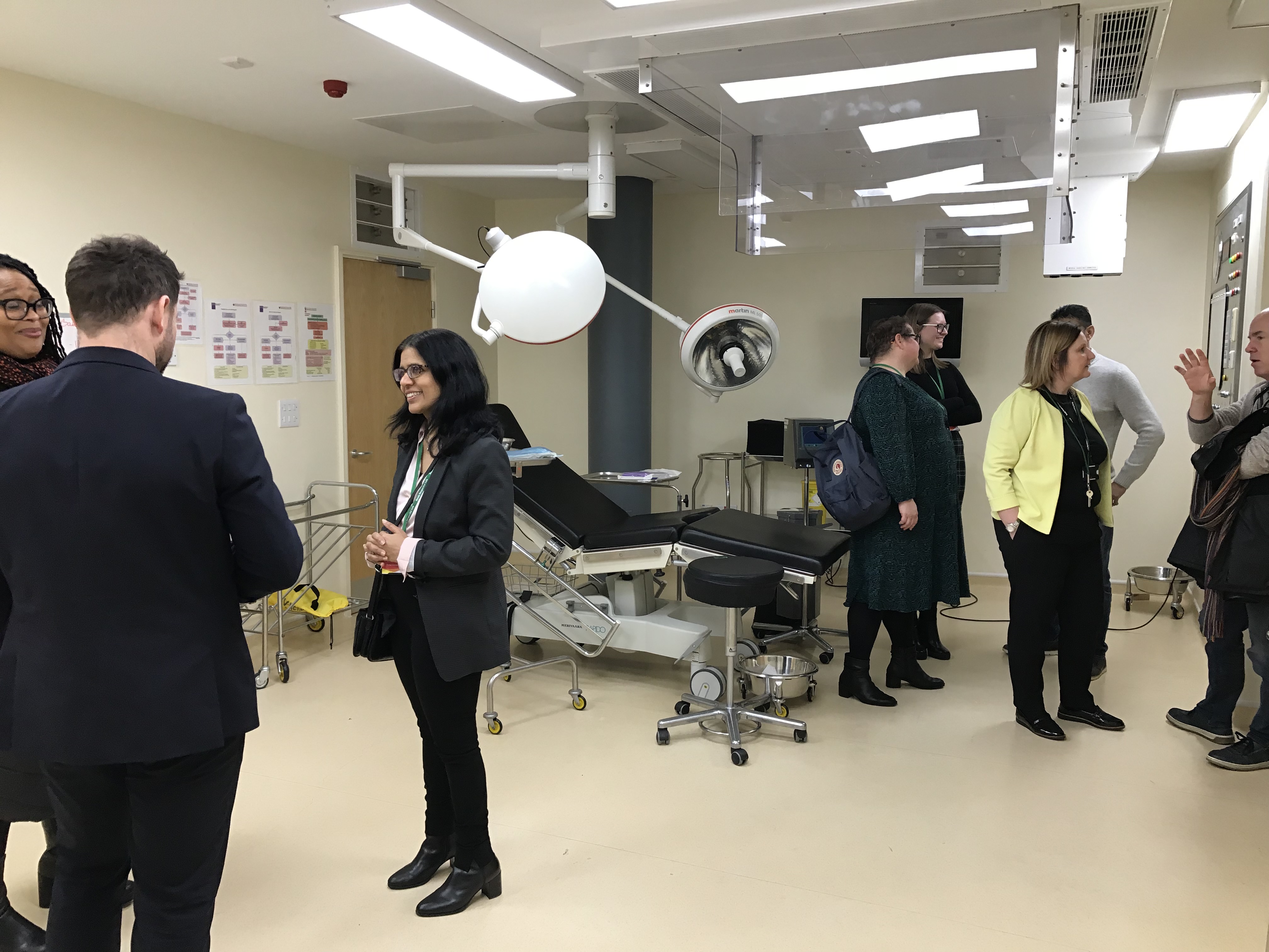 Clinic opening at Matthew Boulton College