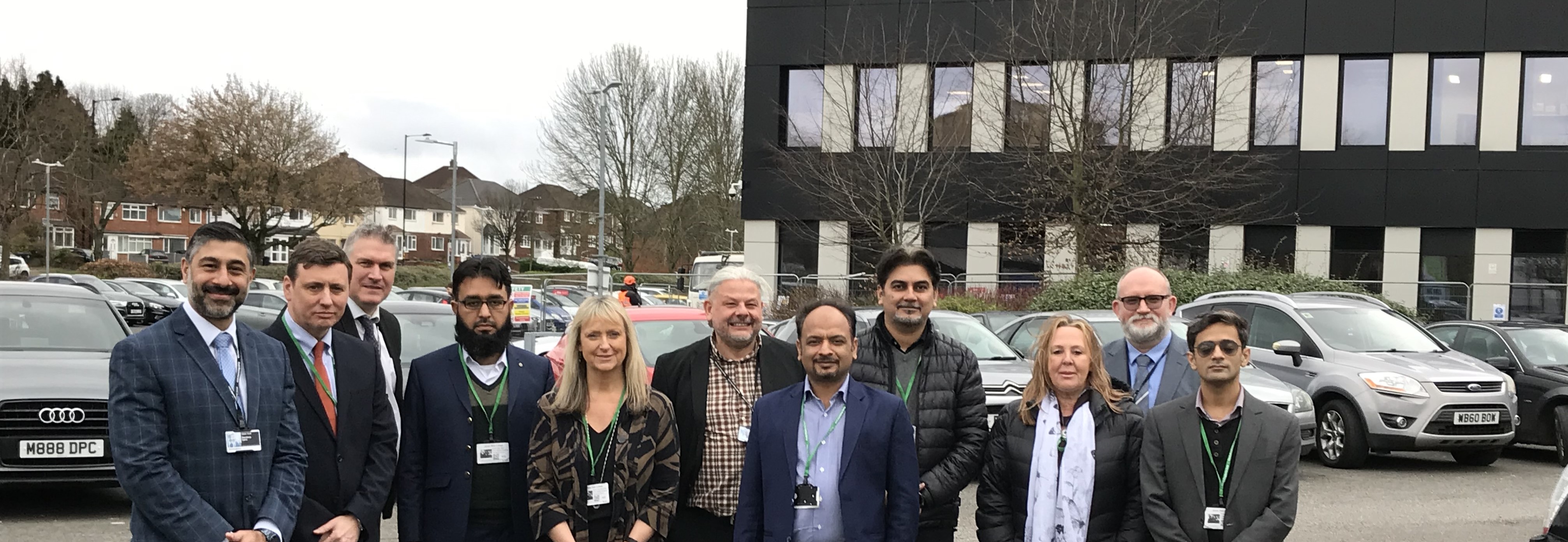 Pakistani Delegation at James Watt College