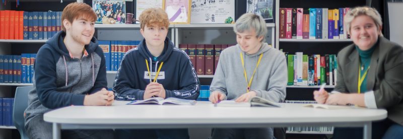 Students in the classroom