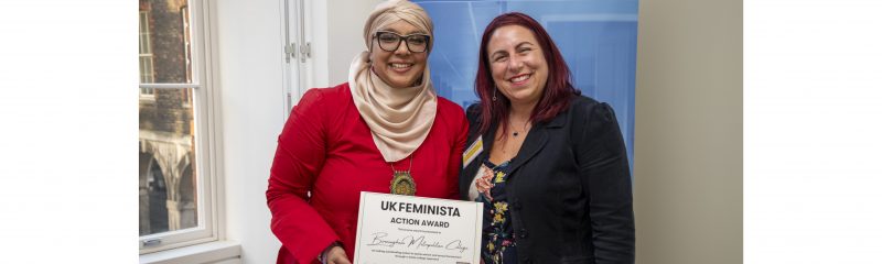 BMet wins UK Feminista Award