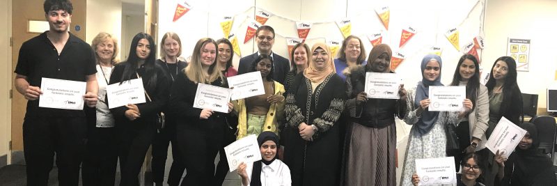 BMet Students Celebrate GCSE Results Day