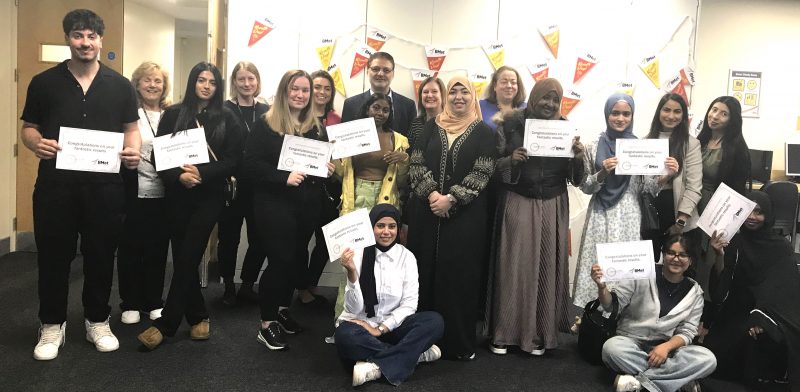 BMet students celebrate GCSE Results Day