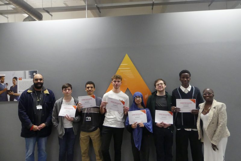 BMet students win Hackathon event.