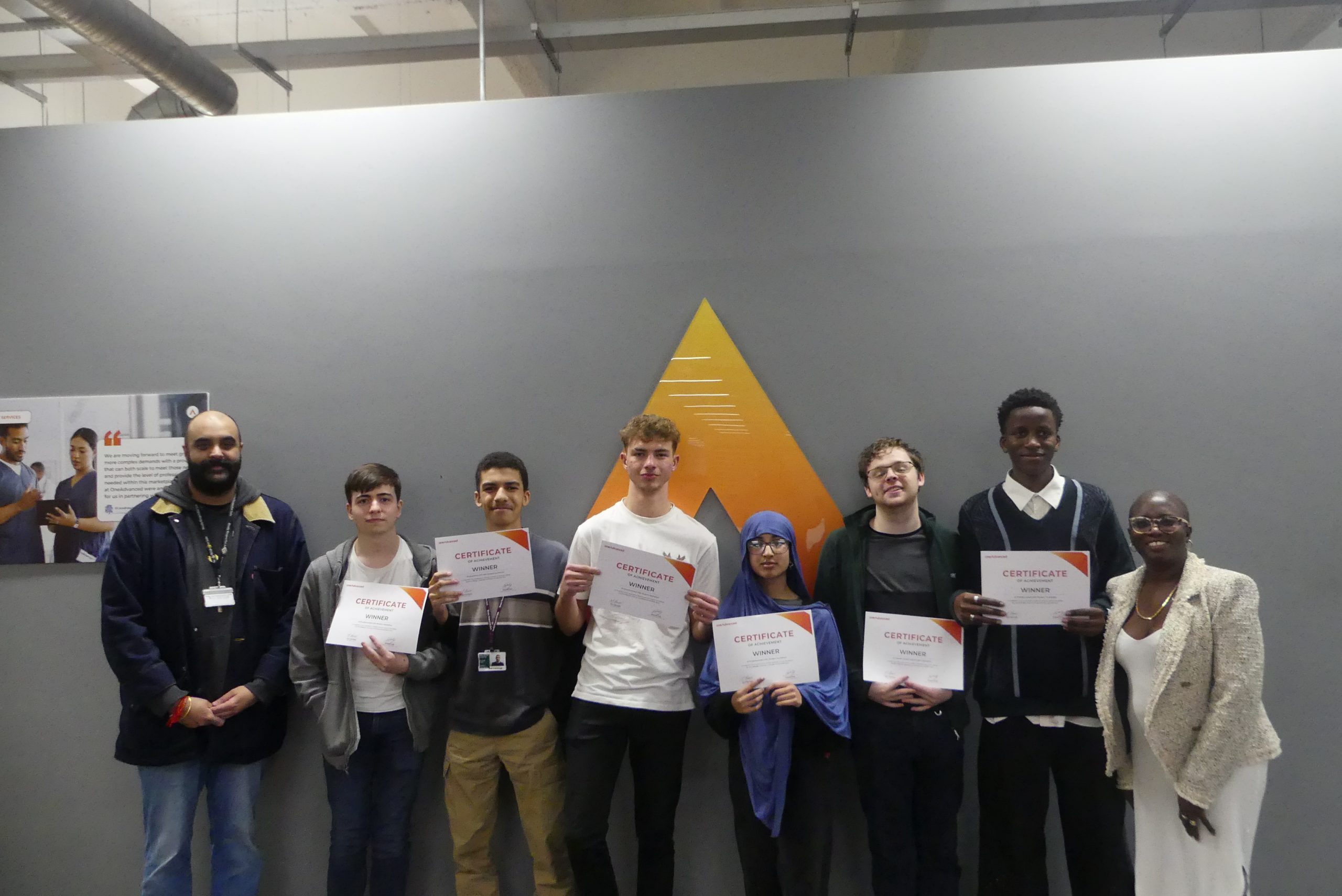 BMet students win Hackathon event.
