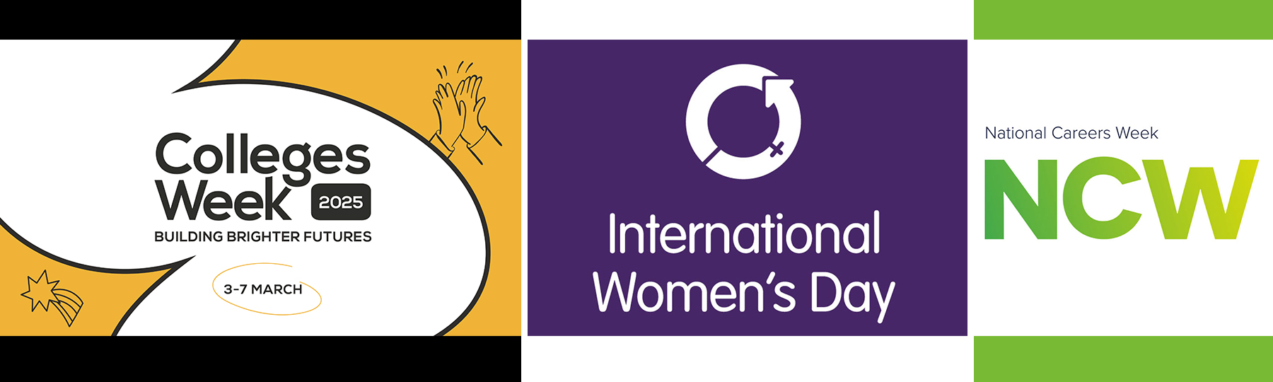 Colleges Week, National Careers Week and International Women's Day