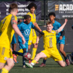 BMet football students’ experience international game with top level South African players 