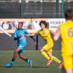 BMet football students’ experience international game with top level South African players 