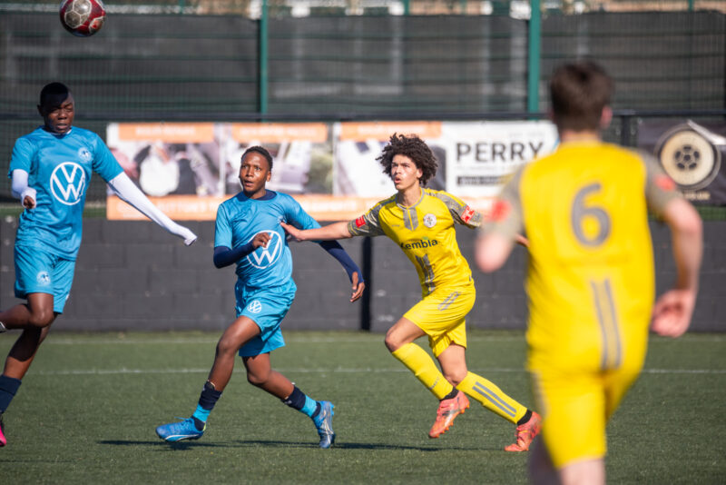 BMet football students’ experience international game with top level South African players