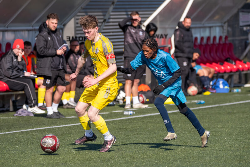 BMet football students’ experience international game with top level South African players