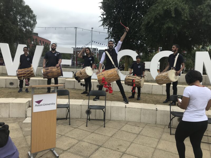 Dhol Drummers at the Birmingham Disability Festival