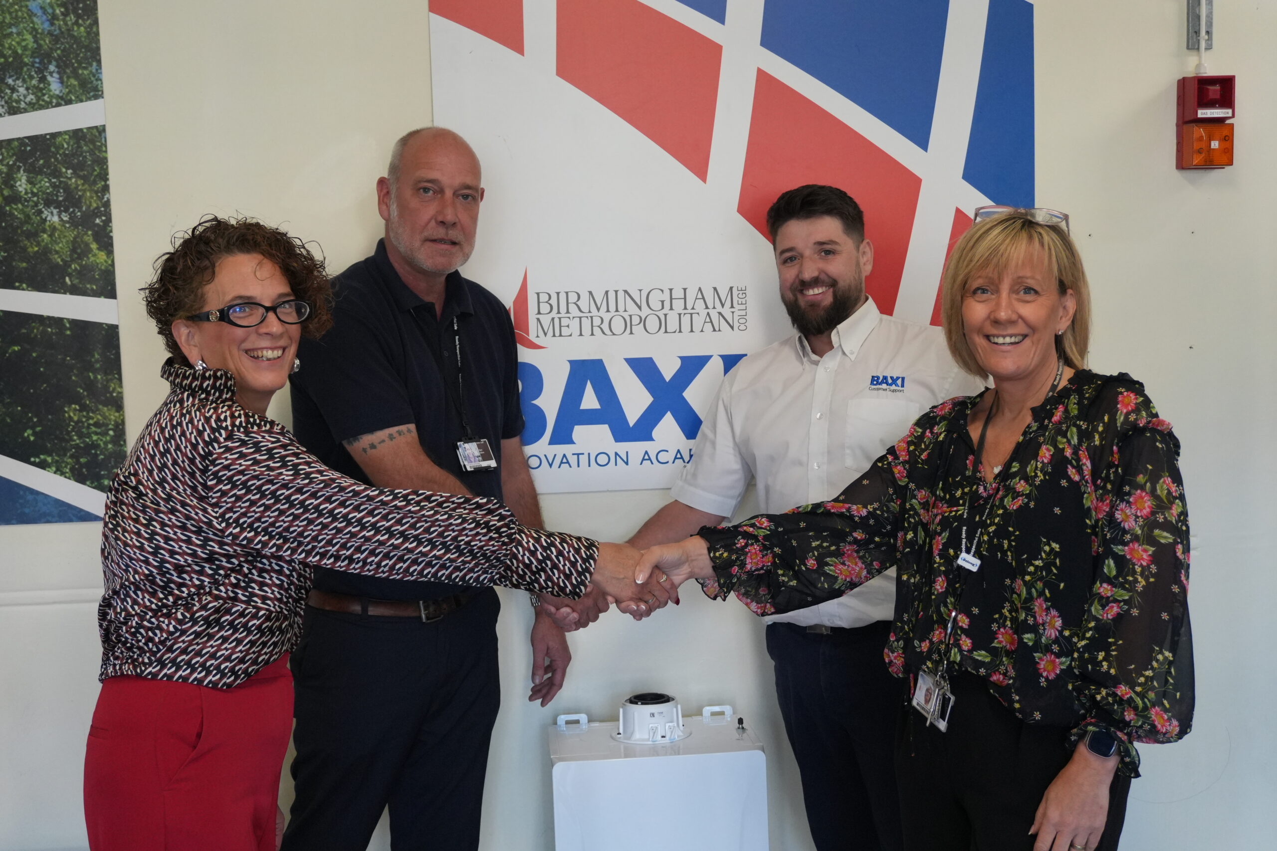 Baxi donates Boilers to BMet